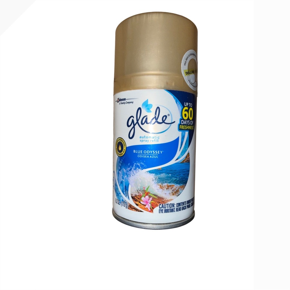 Glade Blue Odyssey Automatic Spray Refill 6.2 oz Discontinued Rare HTF Scent